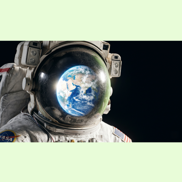 blog 105 Syntech Biofuel They All Laughed At Christopher Columbus When He Said The World Was Round blog. Astronaut looking back at earth.