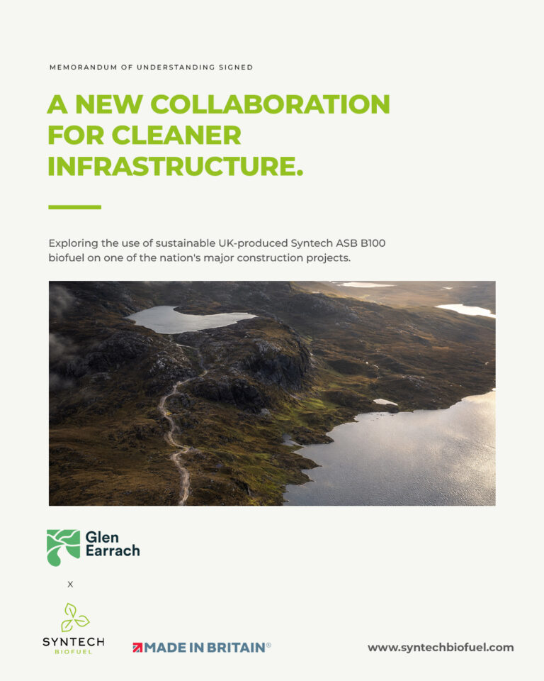 Syntech Biofuel - Glen Earrach Energy Memorandum of Understanding